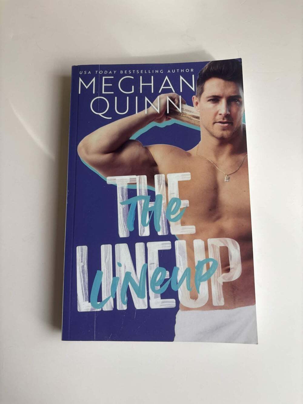 The Lineup by Meghan Quinn SIGNED OOP Indie Paperback